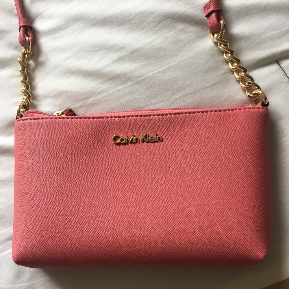 Pink Calvin Klein bag